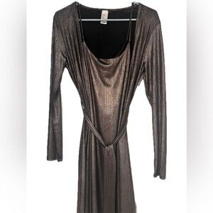 Shimmer dress combo